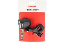 Simson Aurora E-Line Far E-Bicicletă 60 Lux 6-48V - Negru