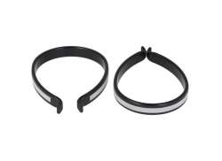 Simson Bandă Pantaloni Plastic Incl. Reflectorizant - Negru