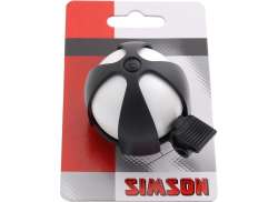 Simson Bicycle Bell Sports - White/Black