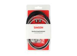 Simson Brake Cable Set Complete Shimano Roller Brake Inox