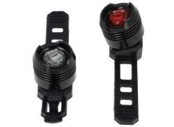 Simson Bullet Set Luce Batteria - Nero