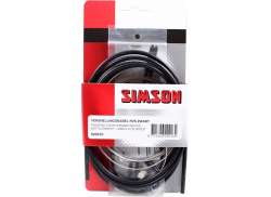 Simson Cable De Cambio Nexus Inox Negro