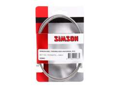 Simson Cablu Interior-Fr&acirc;nă 2 Nipluri Universal Inox