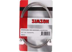Simson Cablu Interior-Fr&acirc;nă Universal 2,35m Inox