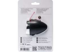 Simson Classic Mini Scheinwerfer LED Batterien - Schwarz