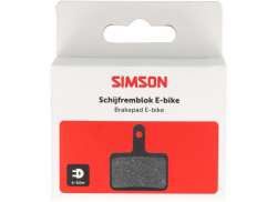 Simson Disc Brake Pad E-bike For. Shimano/Tektro (1)