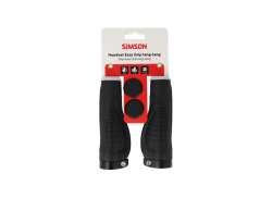 Simson Easy Grip Chwyty Ergonomiczne 130mm - Czarny