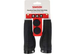 Simson Easy Grip Pu&ntilde;os Ergon&oacute;mico 130mm - Negro