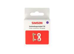 Simson Enlace De Conexi&oacute;n 7/8V 1/2"x3/32" - Plata