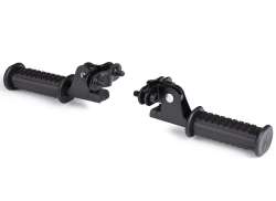 Simson Footrests For. Chainstay - Black