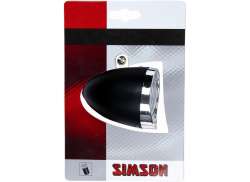 Simson Frontlys Classic LED Batteri - Svart