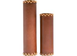 Simson Grips 90/120mm Leather - Brown