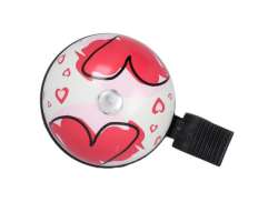 Simson Heart Bell - White/Pink