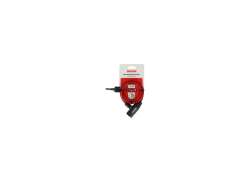 Simson Kinder Spiralkabelschloss 90cm 8mm - Rot