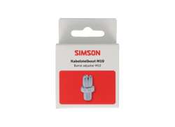 Simson M10 Boulon Ajusteur De C&acirc;ble - Argent