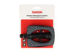 Simson Metropool Comfort 2.0 Pedals - Black