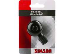 Simson Mini Sonnette De V&eacute;lo &Oslash;32mm Aluminium - Noir