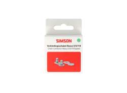Simson Nexus Forbindelsesstykke 3/5/7/8H 1/2"x3/32" - S&oslash;lv
