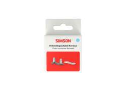 Simson Normale Maglia Di Raccordo 1/2x1/8" - Argento