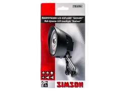 Simson Radiant ヘッドライト LED Naayfynamo - ブラック