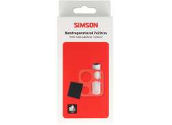 Simson Reifenreparatur Rolle 7x20cm Inkl. Schablone