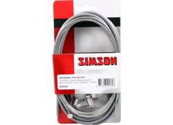 Simson Set Cabluri De Frână Nexus Inox Argintiu