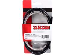 Simson Set Cabluri De Frână Nexus Inox Negru