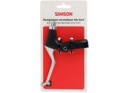 Simson Set Leva Freno Corto Alluminio - Nero
