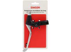 Simson Set Poign&eacute;es De Frein Long Aluminium - Noir