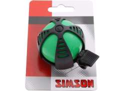 Simson 自行车铃 欢乐 - 绿色/黑色