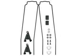 SKS Anteriore Set Supporto Parafango 56mm Per. Bleumels Style - Nero