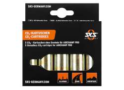 SKS CO2 Kartuschen Airchamp 16G (5 St&#252;ck)