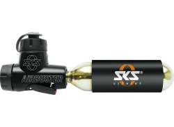 SKS CO2 Pomp Airbuster incl. 16g Patroon - Zwart