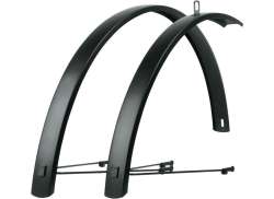 SKS Edge Conjunto De Guarda-Lamas 28&quot; 56mm Alum&iacute;nio - Preto