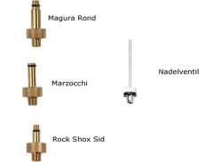 Sks Magura Round Pump Adaptor Copper