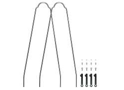 SKS Mudguard Stay Set For. Velo 55 Cross - Silver