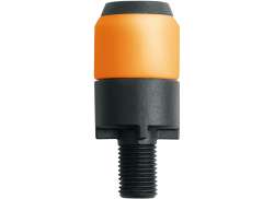 SKS Pompkop Adapter tbv. SCV - Zwart/Oranje
