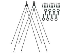 SKS Předn&iacute;/Zadn&iacute; Sada Vzpěr Blatn&iacute;ku 26-28&rdquo; Pro. Basic/Stripes