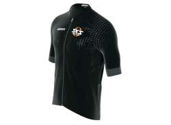 SKS Race Tricou Cu M&acirc;necă Lungă Pentru Ciclism Ss Damă Negru/Gri Dots Zwart/Grijs Dots