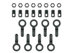 SKS Soporte De Guardabarros Juego De Montaje Para. Bleumels Basic - Negro