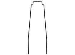 SKS Spatbordstang 380mm tbv. Bleumels 75 U - Zwart