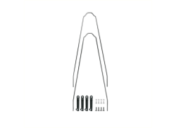 SKS Velo 42/47 Soportes Para Guardabarros - Plata