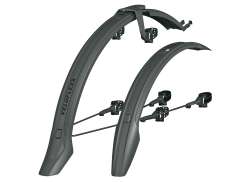 SKS Veloflexx 55 Zestaw Blotnik&oacute;w 26/27.5&quot; 55mm - Czarny