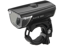 Smart Rays Phare Avant USB 150 Lumen - Noir