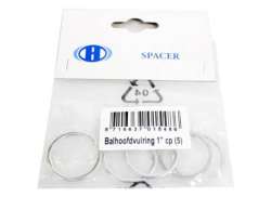 Spacer With Point for Headset 1 Inch Chrome (5)