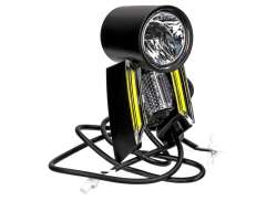 Spanninga Aerflow 2.0 헤드라이트 JST 커넥터 32cm 스레드 - 블랙