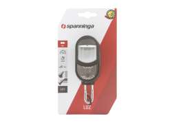 Spanninga Luz XB Headlight Incl. Lamp Hook - Black