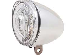 Spanninga Swingo XB Lampka Przednia LED Baterie - Chrom