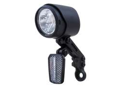 Spanninga X&amp;O 50 XE Headlight 6-36V E-Bike - Black