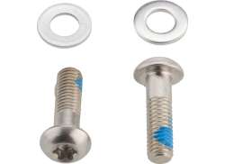Sram Attachment Bolts 17mm Inox For. Road Flat Mount